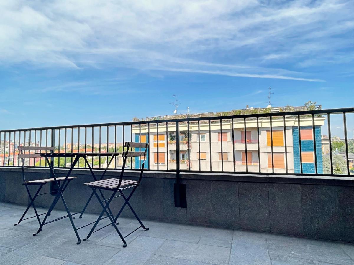 Best Way Rent - Elegante Loft Con Terrazzo Milaan Buitenkant foto